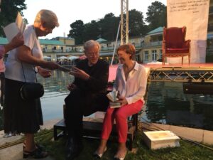 Claus Peymann am 27.6.206 in Bad Vöslau.